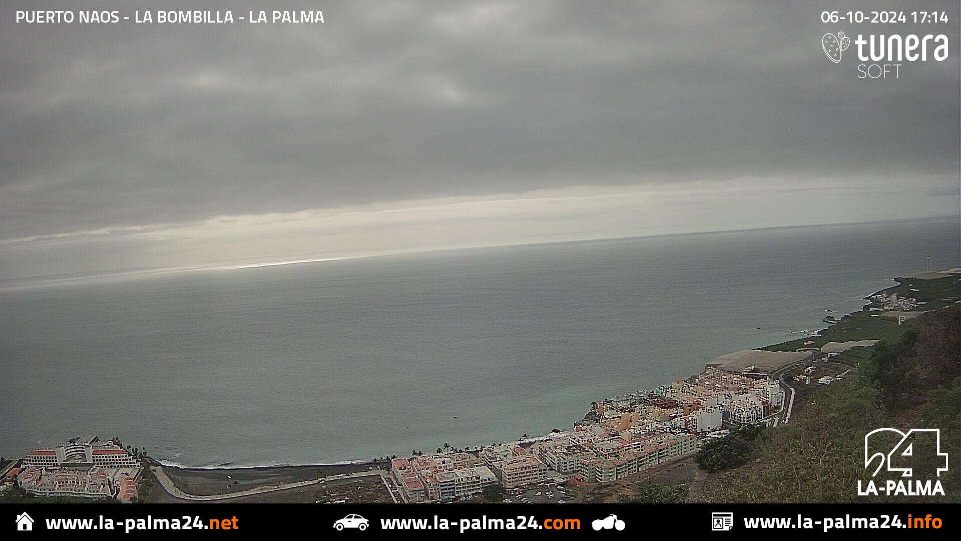 Puerto naos - Bombilla Webcam Live