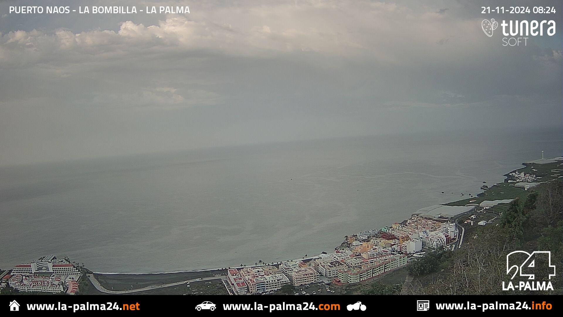 Puerto naos - Bombilla Webcam Live